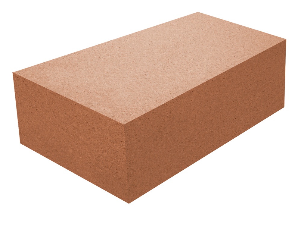 Кирпич полуторный песчано-цементный полнотелый (250*120*88) красный УЦЕНЕННЫЙ