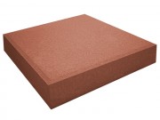 Гладкая 6 терракотовая