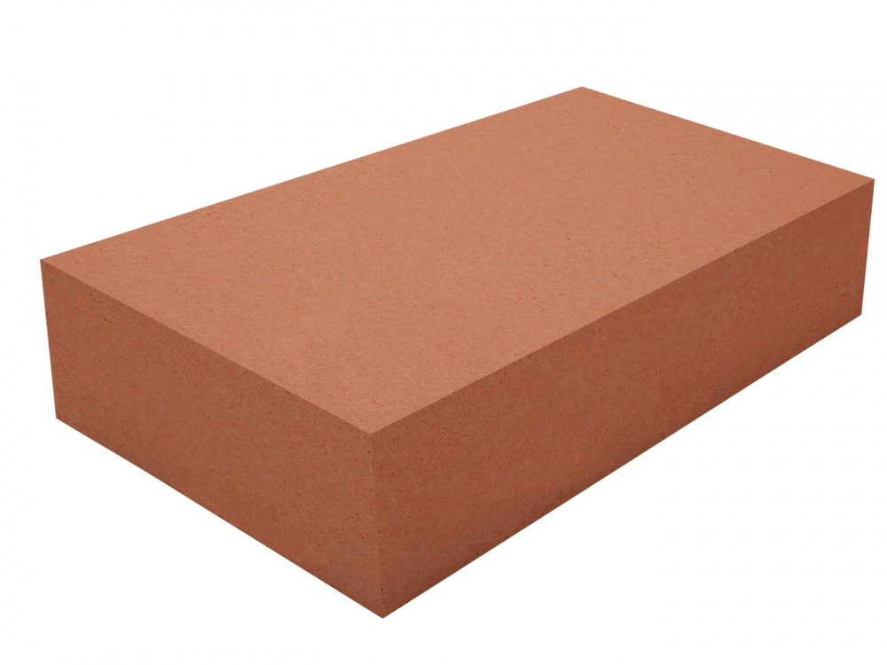 Кирпич одинарный песчано-цементный полнотелый (250*120*65) красный
