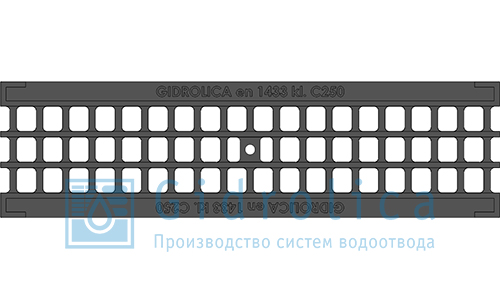Решетка водоприемная РВ-10.13,6.50 ячеистая чугун ВЧ кл. С 507