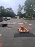 Брусчатка завода «Монолит» на улицах города Великие Луки