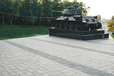 Мемориал «Танк-34» преобразился ко Дню освобождения Смоленщины