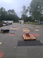Брусчатка завода «Монолит» на улицах города Великие Луки