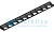 Бордюр Gidrolica Line Б-100.8.4,5 - Пластиковый черный Д1000